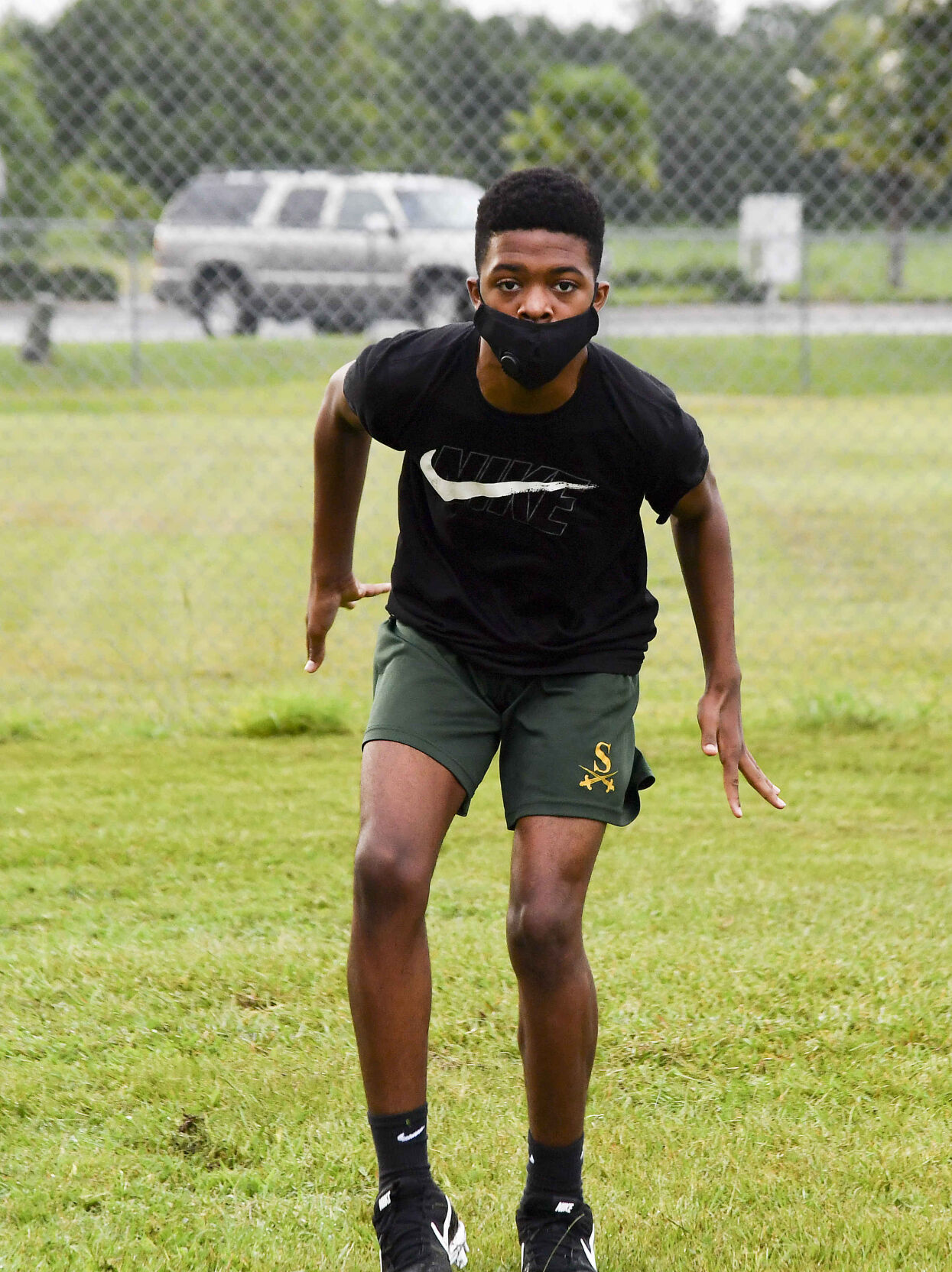 West Florence High School football practice